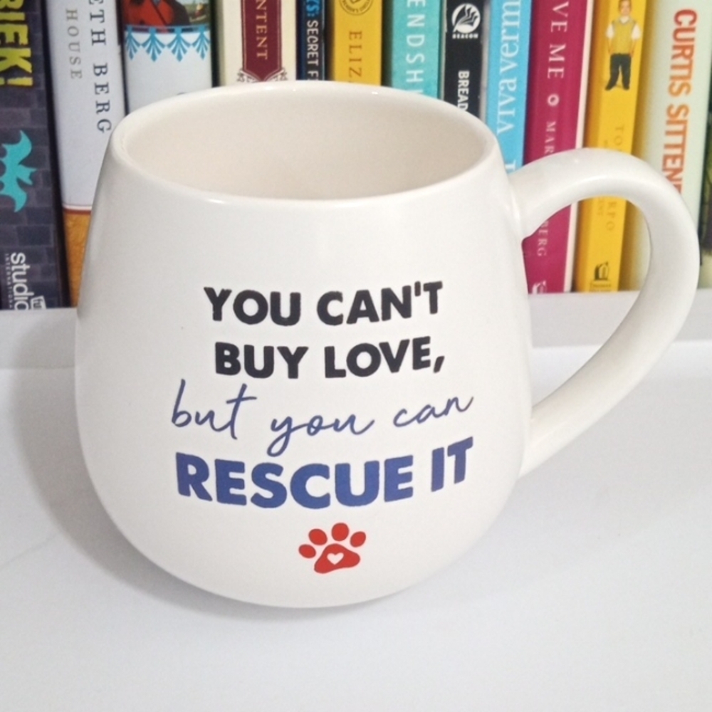 RESCUE ANIMALS COFFEE MUG SIZE 16oz. NWT
